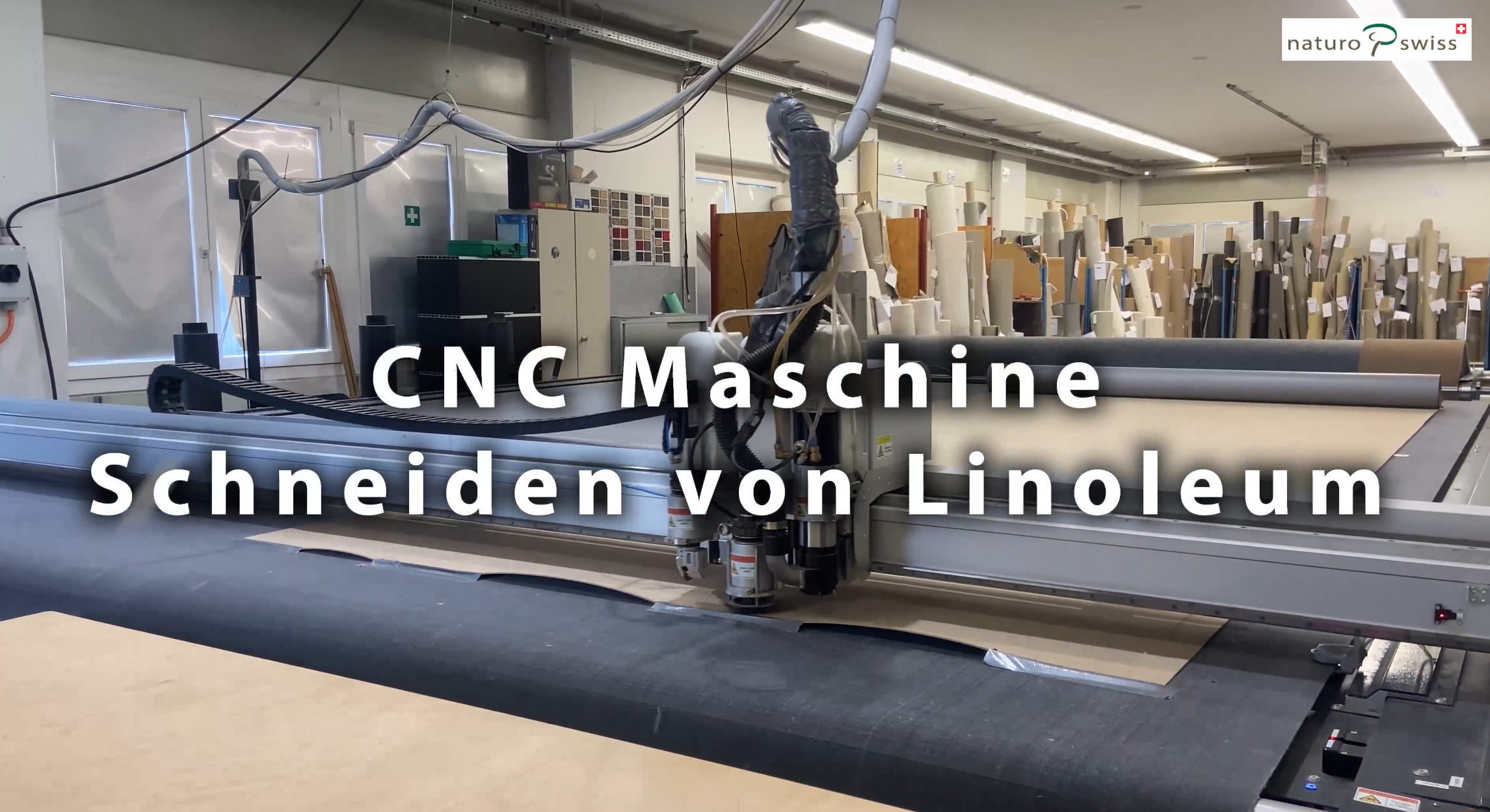 Unsere CNC-Maschine im Einsatz! 