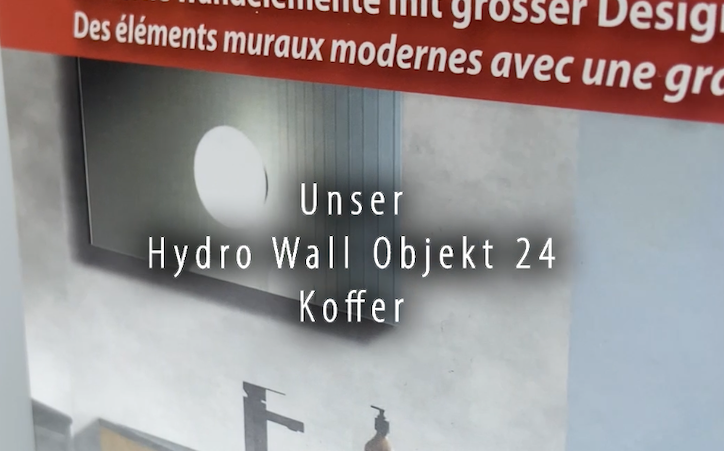 Reel - Hydro Wall Objekt 24 Koffer